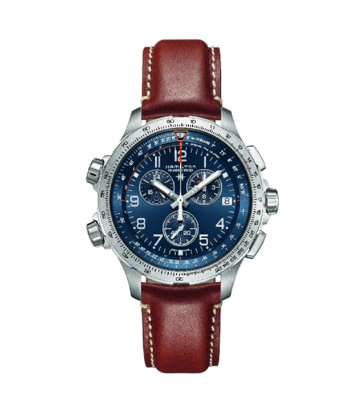 Hamilton Kakhi X-Wind Gmt...