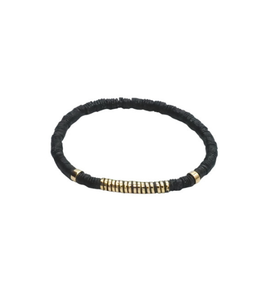 Pulsera elastic bronce/or...