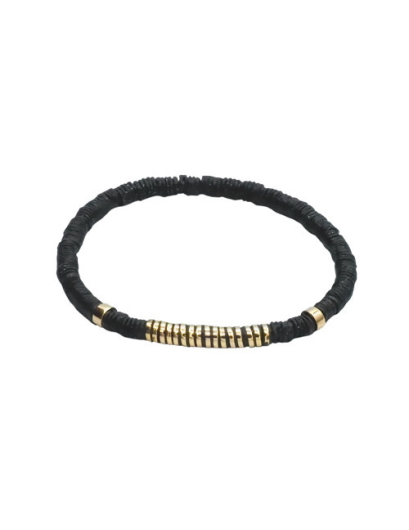 Pulsera elastic bronce/or...