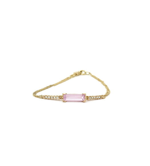 Pulsera oro rosa...