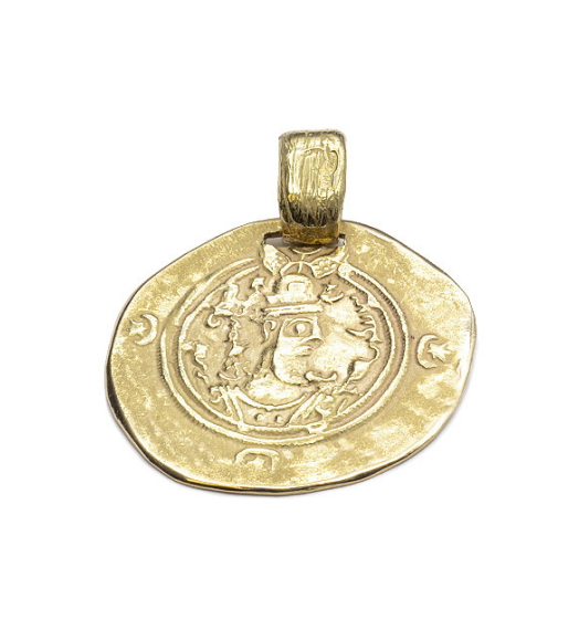 Colgante moneda oro 18K - Tomas Colomer