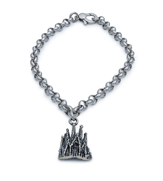 Pulsera Sagrada Familia plata