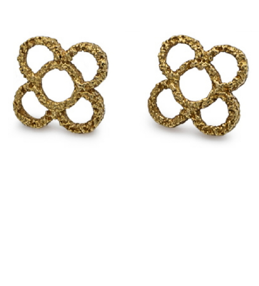 Pendientes flor de...