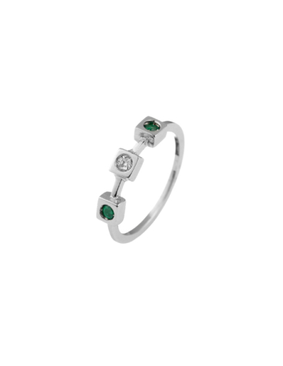 Anillo tres cuadrados...
