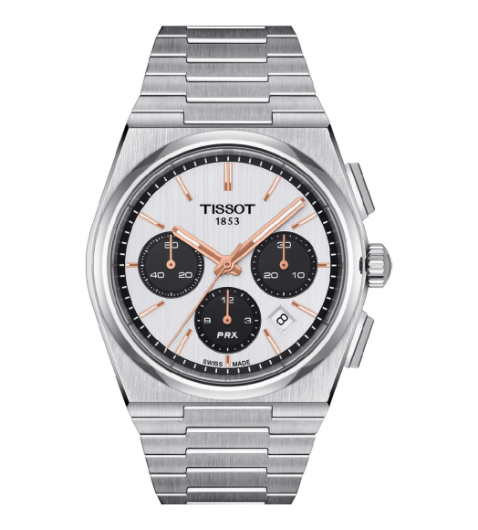 Tissot prx Crhono blanco y...
