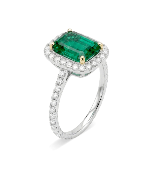 Anillo brillantes y...