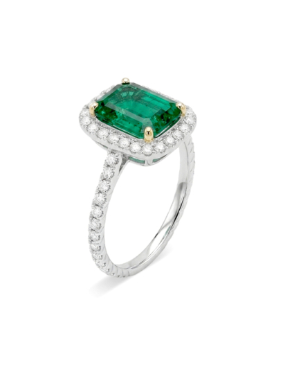 Anillo brillantes y...