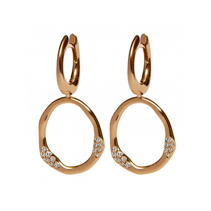 Pendientes de oro